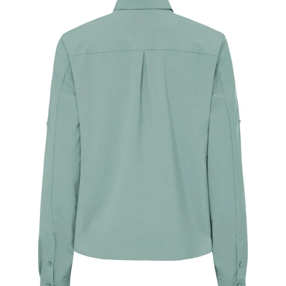 Camicia da trekking Vaude Women's Rosemoor Long Sleeve Shirt IV Dusty Fern