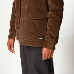 Camicia Picture Noliwa Corduroy Dark Chocolate Plaid