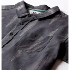 Camicia Vissla Seaside Eco Short Sleeve Shirt Phantom