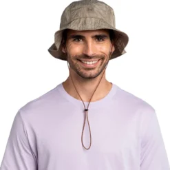 Cappelli da pescatore Buff Go Bucket Hat Soli Tundra Khaki