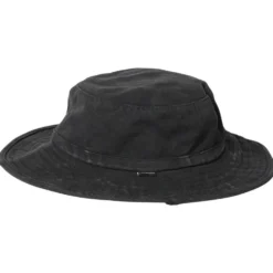 Cappelli da pescatore Rip Curl Search Canvas Wide Brim Hat Black