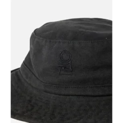 Cappelli da pescatore Rip Curl Search Canvas Wide Brim Hat Black
