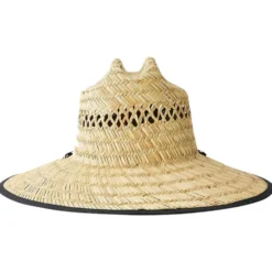 Cap Rip Curl Logo Straw Hat Natural