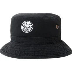 Cap Rip Curl Wetty Icon Bucket Hat Black