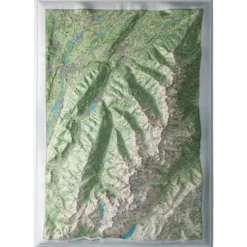 Carte 3D Deniveles Belledonne Nord