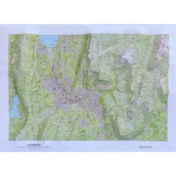Carte 3D Deniveles Chambery