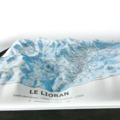 Carte 3D Deniveles Domaine Le Lioran
