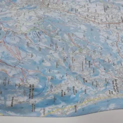 Carte 3D Deniveles Domaine Megeve - Saint-Gervais - Combloux