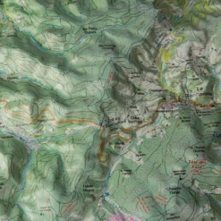Carte 3D Deniveles Hautes Vosges Munster
