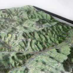 Carte 3D Deniveles Hautes Vosges Munster