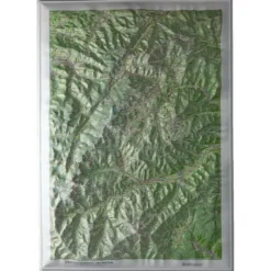 Carte 3D Deniveles Hautes Vosges Munster