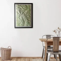 Carte 3D Deniveles Le Haut Forez