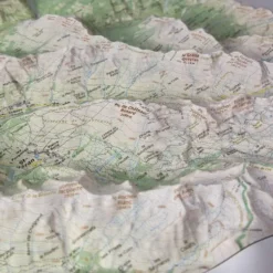 Carte 3D Deniveles Le Queyras