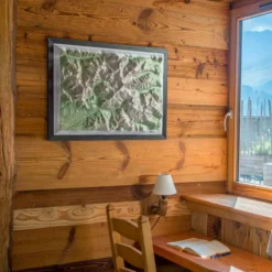 Carte 3D Deniveles Les Ecrins Sud