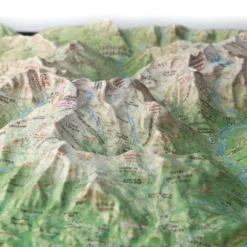 Carte 3D Deniveles Les Ecrins Sud
