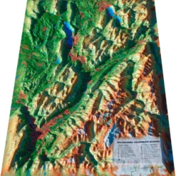 Carte 3D 3DMAP Bauges-Belledonne-Chartreuse