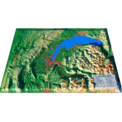 Carte 3D 3DMAP Jura & Léman