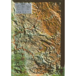 Carte 3D 3DMAP L'Aveyron