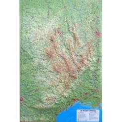 Carte 3D 3DMAP Le Massif Central
