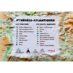 Carte 3D 3DMAP Pyrénées-Atlantiques