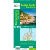 Carte IGN Bastia Corte Cap Corse