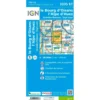 Carte IGN 3335ET le Bourg d'Oisans, l'Alpe d'Huez, Grandes Rousses, Sept Laux