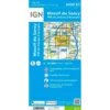Carte IGN 2432ET Massif du Sancy, PNR des Volcans d'Auvergne