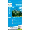Carte IGN 3337OT Dévoluy, Obiou, Pic de Bure
