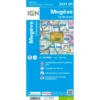 Carte IGN 3531OT Megève, Col des Aravis