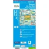 Carte IGN 3442OTR Gorges du Verdon, Moustiers-Sainte-Marie, Lac de Sainte-Croix, PNR du Verdon - Résistante