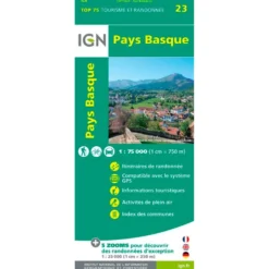 Carte IGN Pays Basque