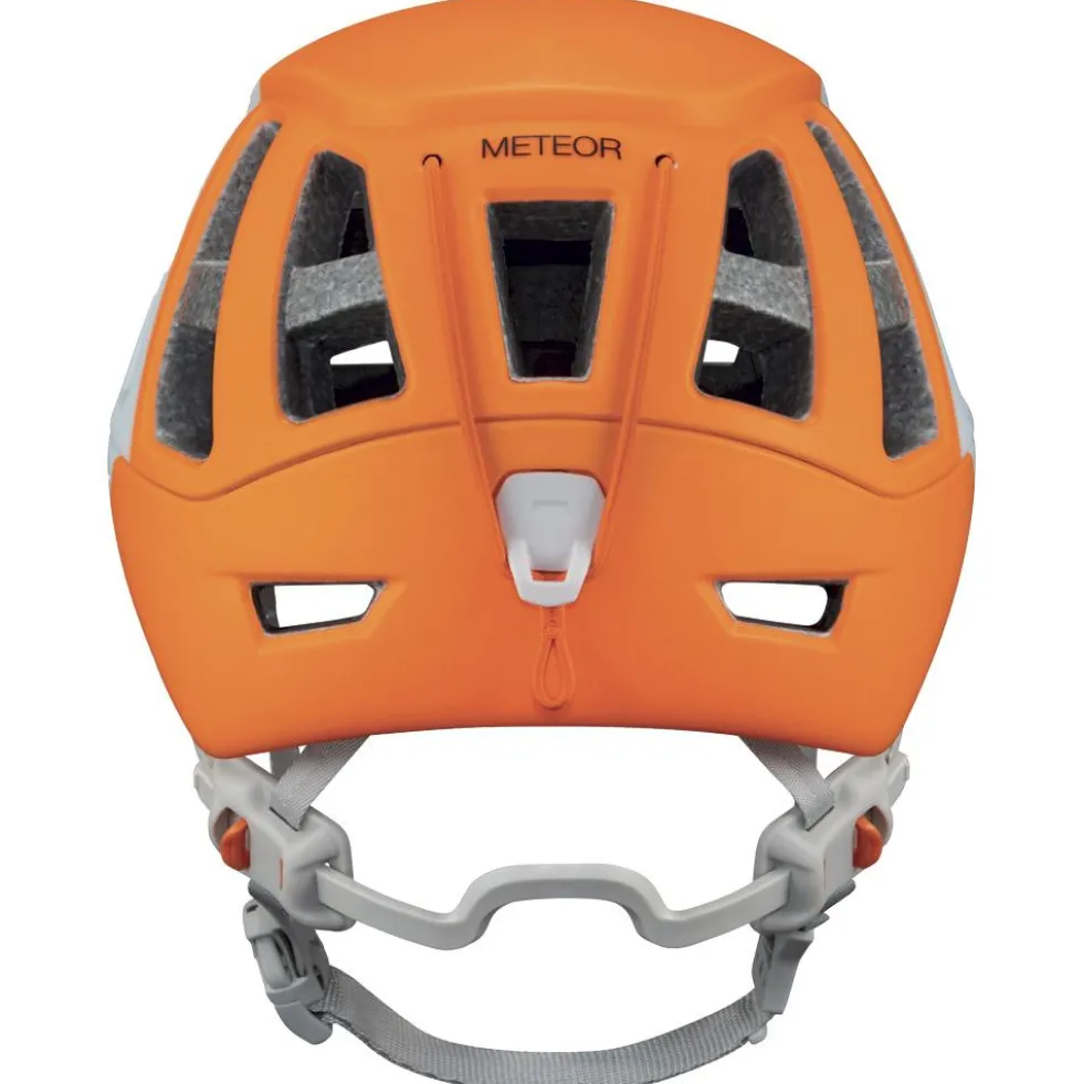 Caschi di arrampicata Petzl Meteor White Orange