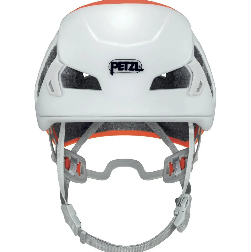 Caschi di arrampicata Petzl Meteor White Orange