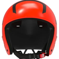 Casco Briko Vulcano Fis 6.8 Junior Shiny Orange Fluo Black