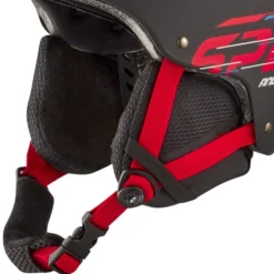 Casco Cairn Andromed J Black Red Speed