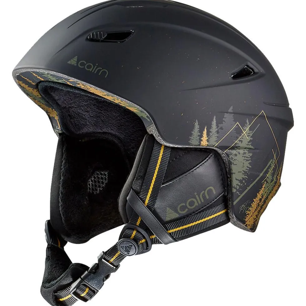 Casco Cairn Profil Mat Black Gold