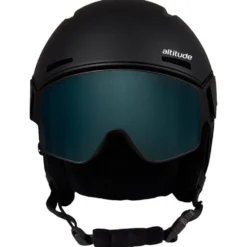 Casco con visiera Altitude Eyewear Stratos Visor Matte Black