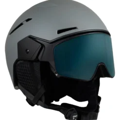 Casco con visiera Altitude Eyewear Stratos Visor Grey Metalic