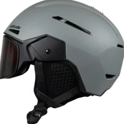 Casco con visiera Altitude Eyewear Stratos Visor Grey Metalic