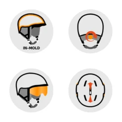 Casco con visiera Altitude Eyewear Stratos Visor Powder Pink