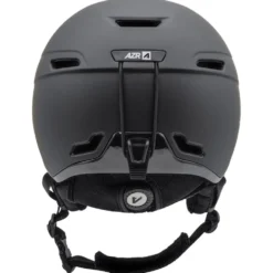 Casco con visiera AZR Orion Visor Noir Mat Gris Miroir + Yellow Visor