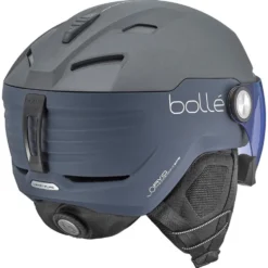 Casco con visiera Bollé V-Ryft Pure Grey Matte Photochromic Blue