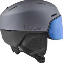 Casco con visiera Bollé X-Fusion Mips Titanium Black Matte Photochromic Blue
