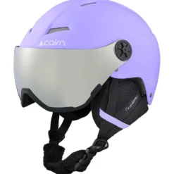 Casco con visiera Cairn Android Visor Junior Mat Lilac