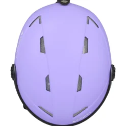 Casco con visiera Cairn Android Visor Junior Mat Lilac