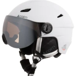 Casco con visiera Cairn Electron Visor Mat White