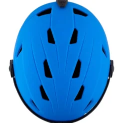 Casco con visiera Cairn Electron Visor Junior Mat King Blue