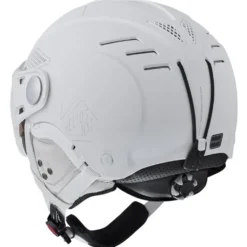 Casco con visiera Cairn Helios Evolight Nxt Mat White