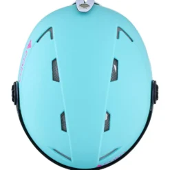 Casco con visiera Cairn Orbit Visor Junior Turquoise Neon Pink
