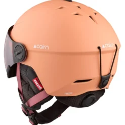 Casco con visiera Cairn Rise Visor Pure Mat Peach